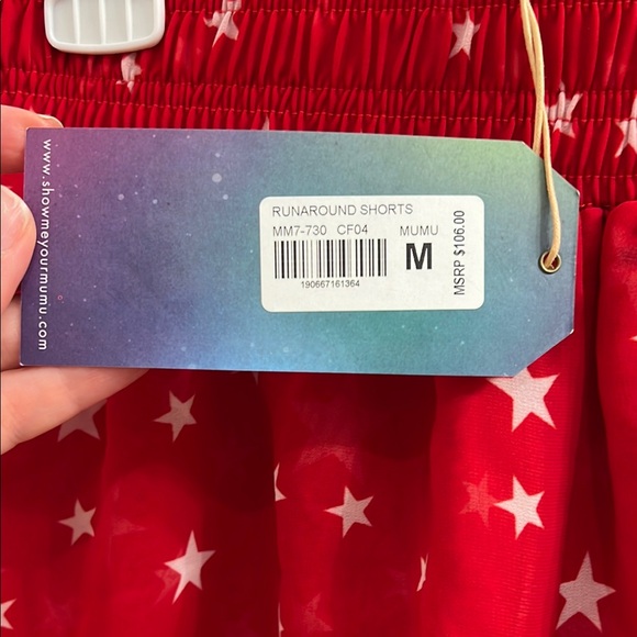 Show me your Mumu Red star shorts - Picture 2 of 3